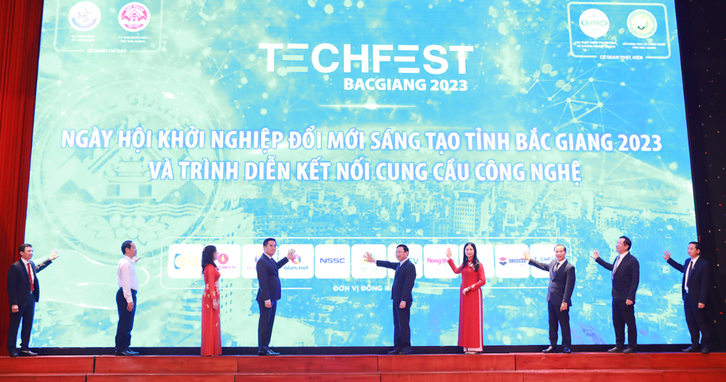 2023年Bac Giang省首届创新创业节开幕