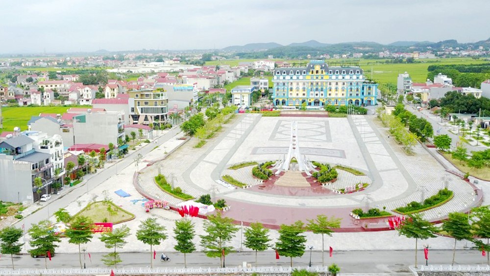 批准关于设立Viet Yen市社（Bac Giang）的决议